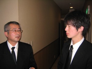式場にて 式場にて