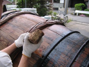 支え役は板長です。 支え役は板長です。