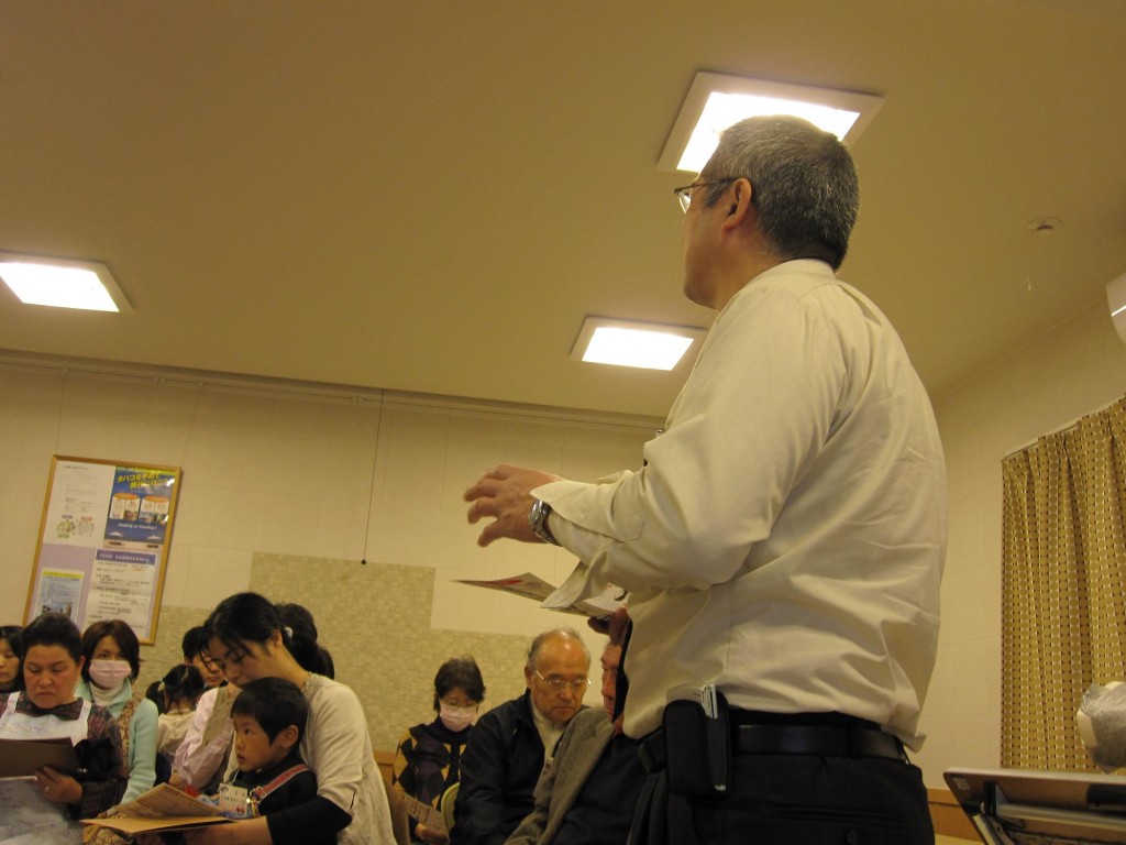 味噌教室開催。 味噌教室開催。