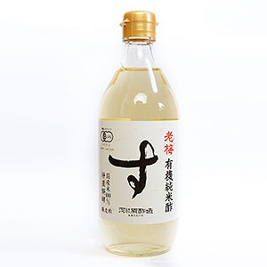 日本の名水100選に選ばれた大野地方で作った有機純米酢